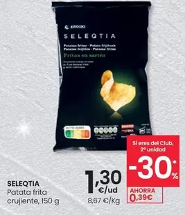 Oferta de Seleqtia -  Patata Frita Crujiente por 1,3€ en Eroski