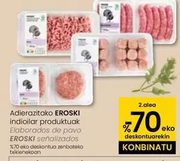 Oferta de Eroski - Elaborados De Pavo Senalizados en Eroski