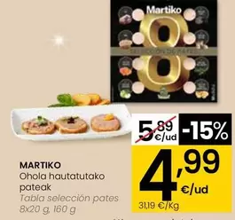 Oferta de Martiko - Tabla Seleccion Pates por 4,99€ en Eroski