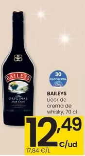 Oferta de Baileys - Licor De Crema De Whisky por 12,49€ en Eroski