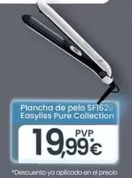 Oferta de Rowenta - Plancha De Pelo SF1628 Easyliss Puré Collection por 19,99€ en Eroski