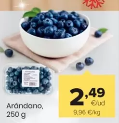 Oferta de Arandano por 2,49€ en Autoservicios Familia