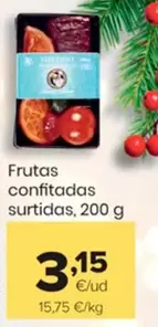 Oferta de Frutas Confitadas Surtidas por 3,15€ en Autoservicios Familia