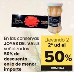 Oferta de Joyas Del Valle - En Las Conservas en Autoservicios Familia