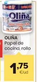 Oferta de Oliña - Papel De Cocina, Rollo por 1,75€ en Autoservicios Familia