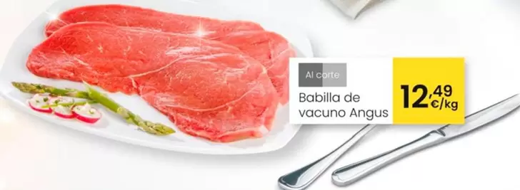 Oferta de Babilla De Vacuno Angus por 12,49€ en Eroski