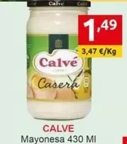 Oferta de Calvé - Mayonesa por 1,49€ en Supermercados Extremadura