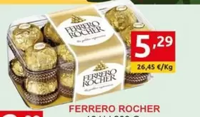 Oferta de Ferrero Rocher - 16 Ud por 5,29€ en Supermercados Extremadura