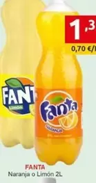 Oferta de Fanta - Naranja O Limón por 1,39€ en Supermercados Extremadura