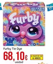 Oferta de Amigo - Furby Tie Dye por 68,1€ en Froiz