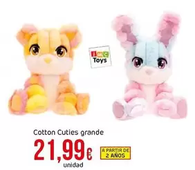 Oferta de Cotton Cuties Grande por 21,99€ en Froiz