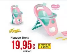 Oferta de Nenuco - Trona por 19,95€ en Froiz