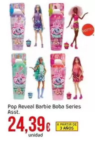 Oferta de Mattel - Pop Reveal Barbie Boba Series por 24,39€ en Froiz