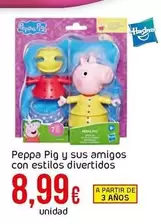 Oferta de Peppa Pig Y Sus Amigos Con Estilos Divertidos por 8,99€ en Froiz