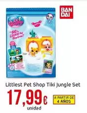 Oferta de Littlest Pet Shop Tiki Jungle Set por 17,99€ en Froiz