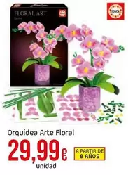 Oferta de Educa - Orquídea Arte Floral por 29,99€ en Froiz