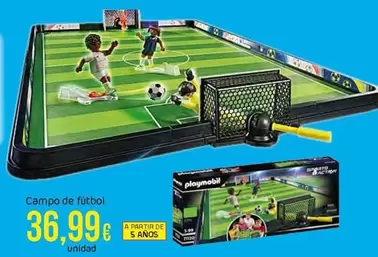 Oferta de Playmobil - Campo De Fútbol por 36,99€ en Froiz