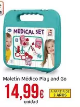 Oferta de Play - Maletín Médico Play And Go por 14,99€ en Froiz