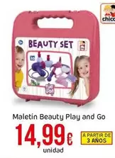 Oferta de Play - Maletin Beauty Play And Go por 14,99€ en Froiz