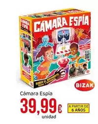 Oferta de Bizak - Cámara Espía por 39,99€ en Froiz