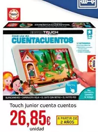 Oferta de Educa - Touch Junior Cuenta Cuentos por 26,85€ en Froiz