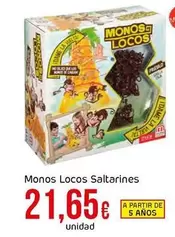 Oferta de Monos Locos Saltarines por 21,65€ en Froiz