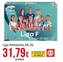 Oferta de Liga Femenina 24-25 por 31,79€ en Froiz