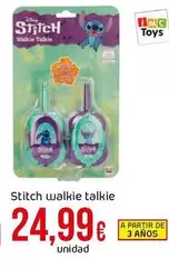 Oferta de Stitch - Switch Walkie Talkie por 24,99€ en Froiz