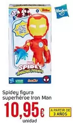 Oferta de Iron man - Spidey Figura Superheroe Iron Man por 10,95€ en Froiz