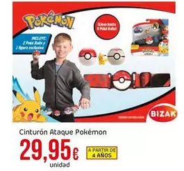 Oferta de Pokemon - Cinturon Ataque por 29,95€ en Froiz