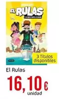 Oferta de El Rulas por 16,11€ en Froiz