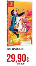 Oferta de Nintendo SWITCH - Just Dance 25 por 29,9€ en Froiz