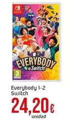 Oferta de Nintendo SWITCH - Everybody 1-2 Switch por 24,2€ en Froiz