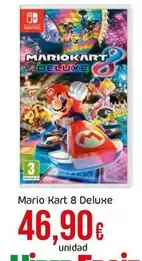 Oferta de Nintendo SWITCH - Mario Kart 8 Deluxe por 46,9€ en Froiz