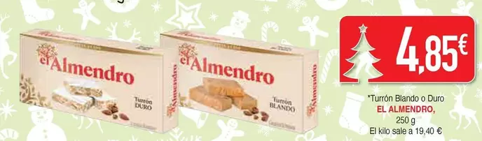 Oferta de El Almendro - Turrón Bando O Duro por 4,85€ en Masymas