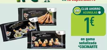 Oferta de Cocinarte - En Gama Senalizada por 1€ en Masymas