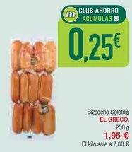 Oferta de El Greco - Bizcocho Soletilla por 1,95€ en Masymas