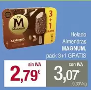 Oferta de Magnum - Helado Almendras por 2,79€ en Masymas