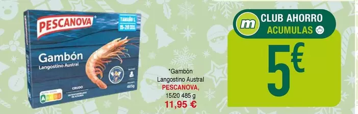 Oferta de Pescanova - Gambon Lupone Liquido por 11,95€ en Masymas