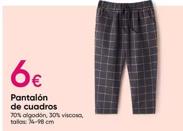 Oferta de Pantalón De Cuadro en Pepco