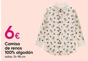 Oferta de Camisa De Cenos en Pepco