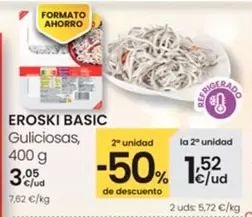 Oferta de Eroski Basic - Guliciosas por 3,05€ en Eroski