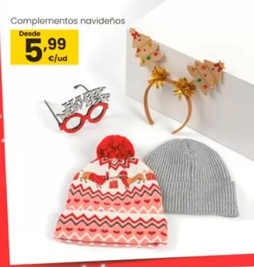 Oferta de Complementos Navideños por 5,99€ en Eroski