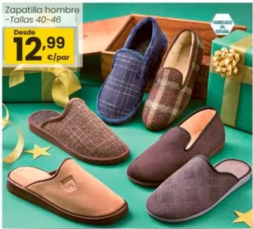 Oferta de Zapatilla Hombre por 12,99€ en Eroski