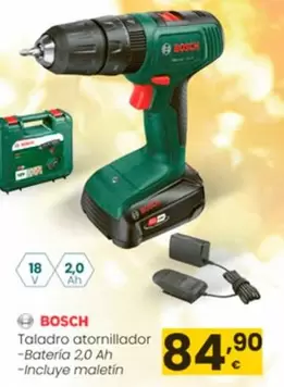 Oferta de Bosch - Taladro Atornillador por 84,9€ en Eroski