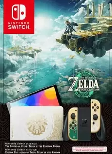 Oferta de Nintendo Switch, OLED Legend of Zelda 64GB + Dorado Joy-Con, Caja por 224€ en CeX