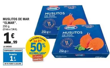 Oferta de Elmar - Muslitos De Mar por 1,99€ en E.Leclerc