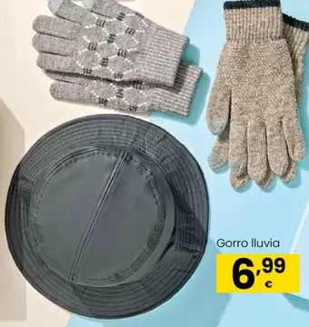 Oferta de Gorro Lluvia por 6,99€ en Eroski