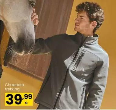 Oferta de Chaqueta Trekking por 39,99€ en Eroski