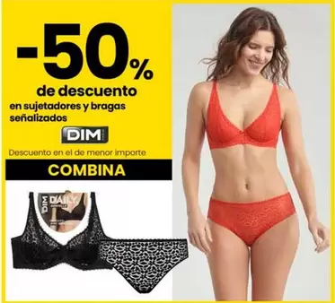 Oferta de DIM - En Sujetadores Y Bragas Senalizados en Eroski